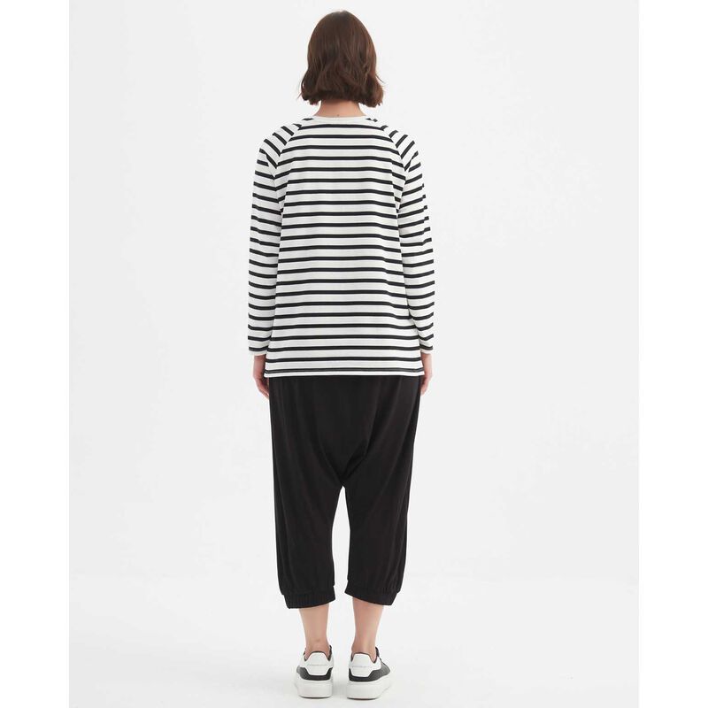TIRELLI Stripe Long Sleeve Weekend T-Shirt image number 5
